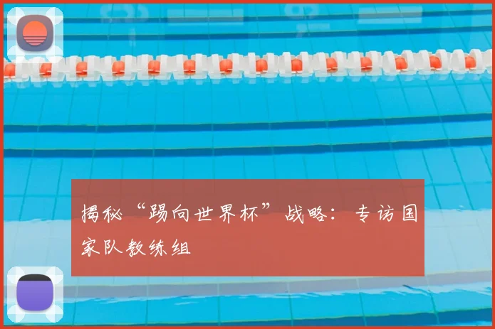 揭秘“踢向世界杯”战略：专访国家队教练组